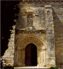 Portail principal - Façade Sud