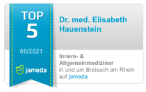 Dr. med. Elisabeth Hauenstein Top 10 Jameda