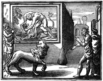 Le Lion abattu par l'Homme