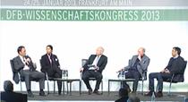 Podiumsdiskussion beim DFB Kongress