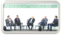 Podiumsdiskussion beim DFB Wissenschaftskongress