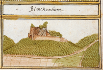 Burg Blankenhorn um 1680