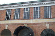 L'ingresso del museo di Cooperstown