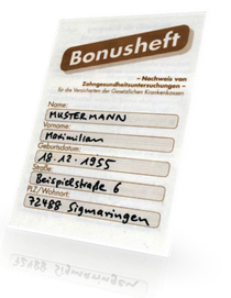 Bares Geld wert: Ihr Bonusheft