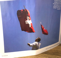 Wenn unser Land. Die Schweiz 🇨🇭: Flagge zeigt! Das macht mich jeweils #STOLZ!