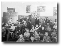 Historisches Foto Schulklasse