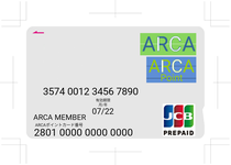 ARCA+JCBプリペイドカード