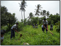 Children working hard for their ‘Green Drive’