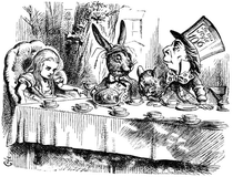 Respekt an John Tenniel, große Inspirationsquelle