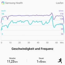 Laufen mit zusätzlichen Gewicht. 2kg 0.5kg pro Arm/Bein