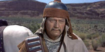 John Wayne in The Conqueror