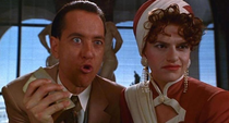 Richard E. Grant & Sandra Bernhard in Hudson Hawk