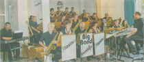 Die Big Band „Jazzlife" der Kreismusikschule unter der Leitung von Rainer Tegtmeyer eröffnet "Jazz am Ring". Foto: Veranstalter
