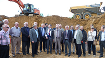 Lancement du début des travaux du contournement de Sartilly le 20 juin 2013
