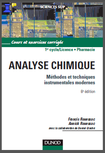 ANALYSE CHIMIQUE Méthodes et techniques