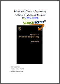 Advances in Chemical Engineering, Volume 30 Multiscale Analysis by Guy B. Marin