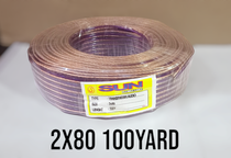 Kabel transparan 2x80 100yard