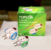 T Tofuda + Saklar 3 cabang SNI asli kuningan