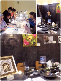 フランスアート刺繍展覧会TALENTS2019成田悦子