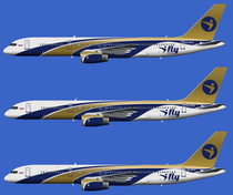 I-Fly Boeing 757-200 fleet