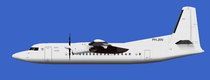 Denim Air Fokker 50