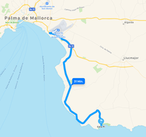 Accessibility is important for top quality Mallorca real estate as an investment. Accessibility is important for top quality Mallorca real estate as a capital investment: in 30 minutes from Palma de Mallorca Airport to Cala Pi. And that too on one of the most beautiful coastal roads in Mallorca with a wonderful sea view.