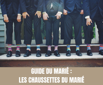 Guide du Marié : Les Chaussettes de Marié - Magazine Un Jour Un Oui - Crédit photo : Tous droits réservés