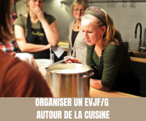 idée enterrement de vie de jeune fille et garçon cours de cuisine - Un Jour Un Oui