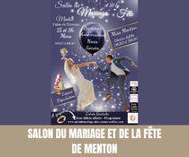 Salon du Mariage et de la fête de menton - 15 et 16 Mars 2025 - Crédit photo : Tous droits réservés©