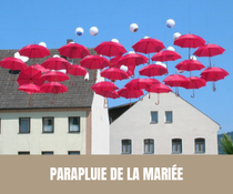 Parapluie pour mariage