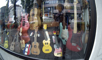 Gitarren Shop Musik Geschäft Laden