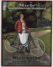 Miele-Werbung Mitte der 1920er Jahre