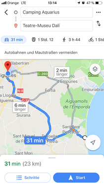 Erster Teil ... mal schauen wohin es mich heute Abend verschlägt ...