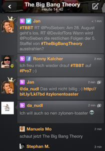 Der Kommentar-Stream. © Screenshot Couchfunk