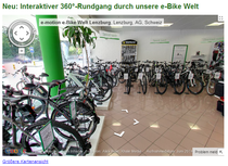 Interaktiver Rundgang e-motion e-Bike Welt