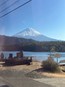 合宿の写真です！富士山綺麗ですね
