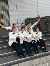 フルートパートのみんなです︎！1週間お疲れさま✨️