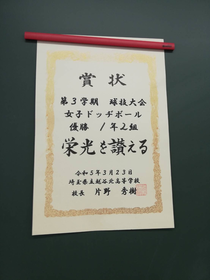 球技大会でなんと優勝しちゃいました🏆