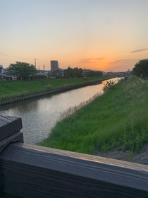 念仏橋から撮った写真です!