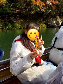 🍡川の上で団子🍡