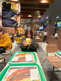 先日友達と行ったマックの写真です🫶🏻