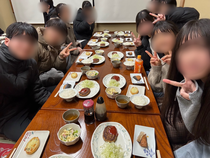 一年のパーカスパートの集合写真✨