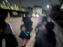 ナイトモードで動かしながら撮るといい感じにブレます👍