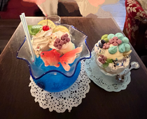 甘くて可愛くて美味しかったです😋