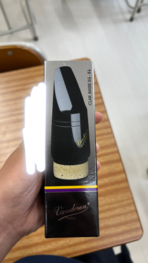 先日新しいマウスピースを買いました😆今までのものは2年以上使っていたということもあって変えた時の音の変わり様にびっくりしてしまいました🥳