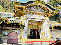 塗装したてでキラキラ✨な唐門