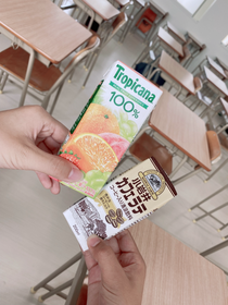 部活前にパワーチャージしてきました💪☕️