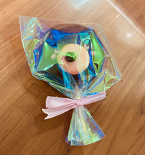 バレンタインに作ったチョコパイくまちゃんです🐻❤️