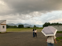 このあと雨降ってきました☔️