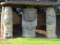 San Agustin - Archäologischer Park - Unesco Weltkulturerbe - Kolumbien